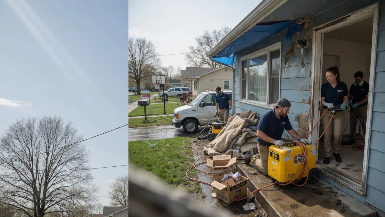 Basement Flood Cleanup in Rockport, IL near me